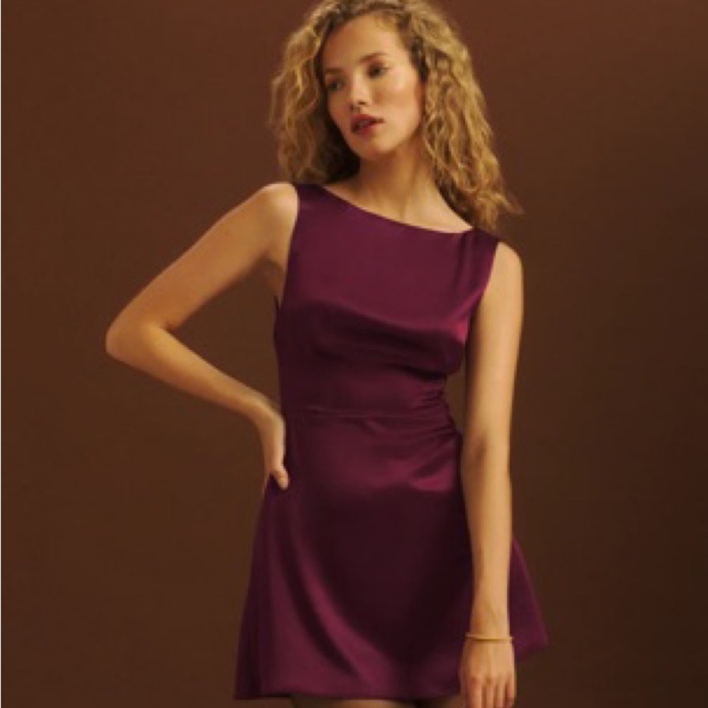 Reformation Silk Dress